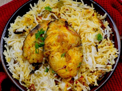 برياني السمك