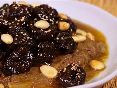 اللحم بالبرقوق المغربي