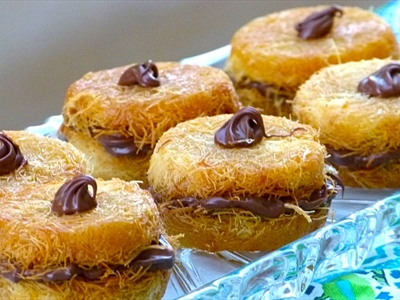 كنافة النوتيلا