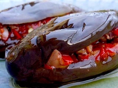 مكدوس الباذنجان